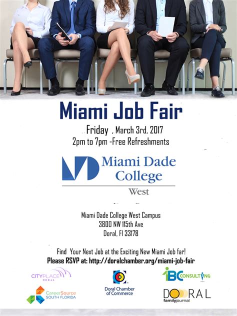 Recruiting In Florida Interested in recruiting studentsgraduates from Florida Universities Virtual Job Fair-FAQs Questions and Answers for Job Seekers. . Job fairs miami